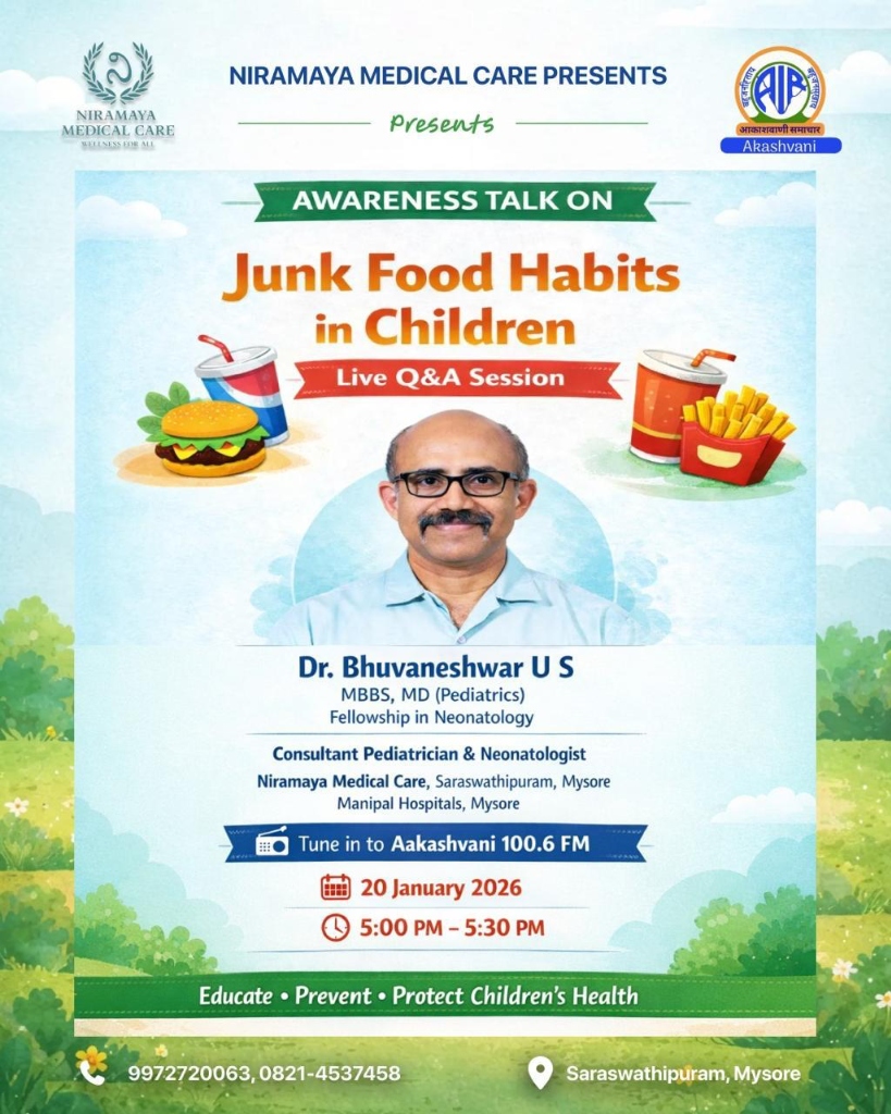 Junk Food Habits in Children - Awareness Talk